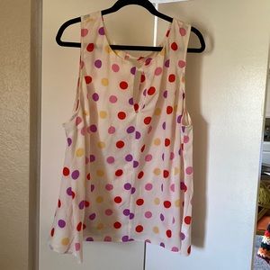 Modcloth business casual sleeveless top, 4x